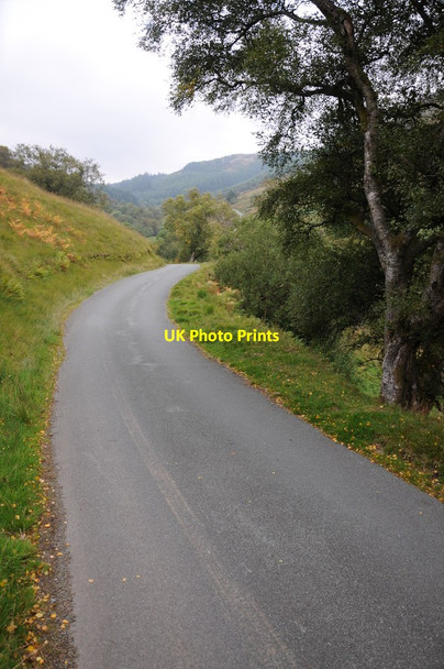 Photo 6"x4" Upland road above Nant Nadroedd Fawr Afon Nadroedd c2013