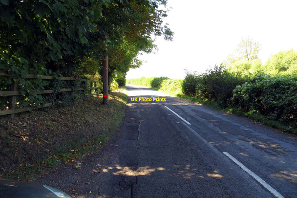 Photo 6"x4" Hithercroft Road to South Moreton Wallingford c2013 P1