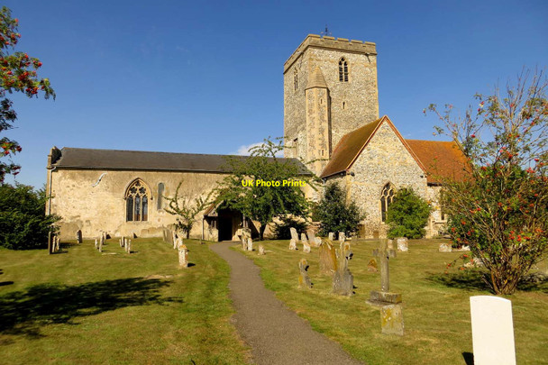 Photo 6"x4" St Mary's Church in Cholsey Cholsey c2013
