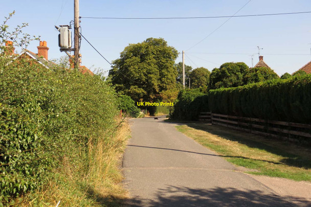 Photo 6"x4" Winterbrook Lane in Wallingford Wallingford c2013