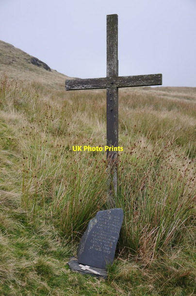 Photo 6"x4" Cross Bwlch y Groes Llanymawddwy c2013
