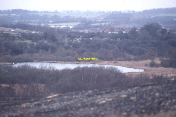 Photo 6"x4" Alvecote Priory from the mound in Pooley Country Park Alvecote c1987
