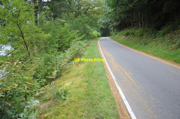 Photo 6"x4" Road below Coed yr Allt Pont Eunant c2013