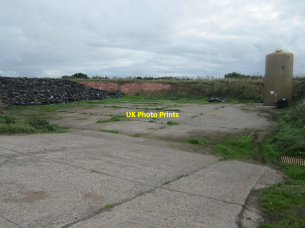 Photo 6"x4" Silage pit at Mealkail Knowe East Horton c2013