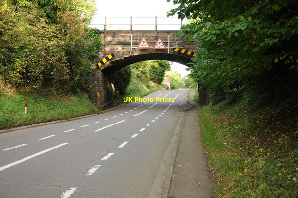 Photo 6"x4" Railway bridge over Ruddle Road, Newnham Ruddle c2013