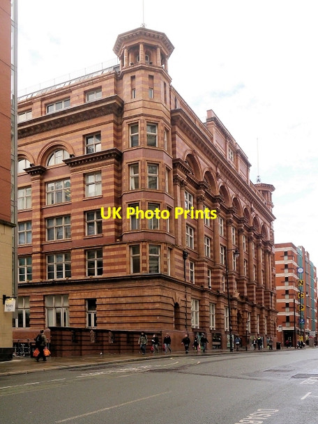 Photo 6"x4" Oxford Street, Churchgate House Manchester c2013