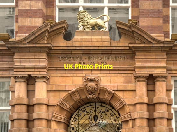 Photo 6"x4" The Tootal, Broadhurst and Lee Building (detail) Manchester c2013