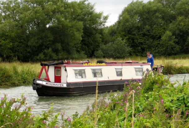 Photo 6"x4" Narrowboat on the River Thames Farmoor\/SP4506 c2013