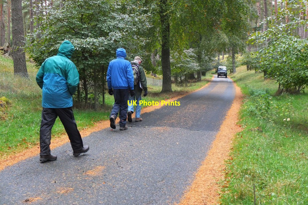 Photo 6"x4" Estate road, Invercauld Castleton\/NO1591 c2013