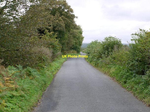 Photo 6"x4" Minor road south of Ovington Ovington\/NZ0663 c2013