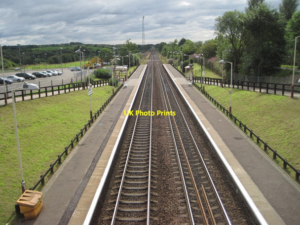Photo 6"x4" Greenfaulds railway station, North Lanarkshire Cumbernauld c2013
