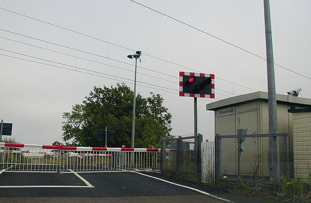 Photo 6"x4" Smeafield level crossing Detchant c2008 P1