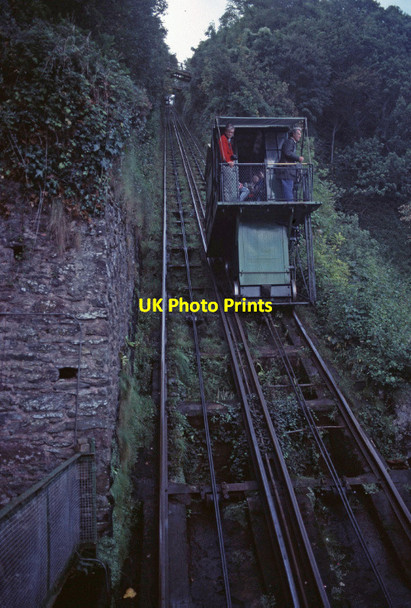 Photo 6"x4" Lynton And Lynmouth Cliff Railway Lynton c1989