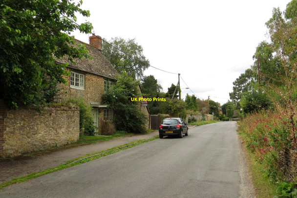 Photo 6"x4" Cow Lane in Longworth Longworth\/SU3999 c2013
