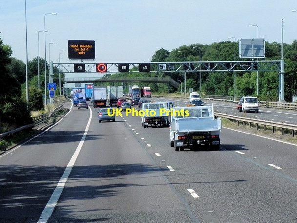 Photo 6"x4" Southbound M42 near Solihull Four Ashes\/SP1575 c2013