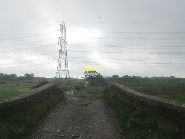 Photo 6"x4" Track towards Cut Farm Rishton c2013