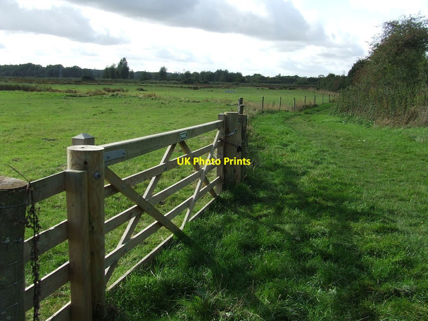 Photo 6"x4" Five Bar Gate Cattawade c2013
