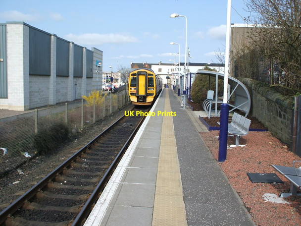 Photo 6"x4" Bathgate (1986) railway station (site), West Lothian Bathgate c2007
