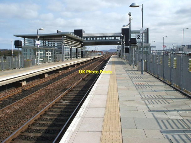 Photo 6"x4" Edinburgh Park railway station, Edinburgh Sighthill\/NT1971 c2007