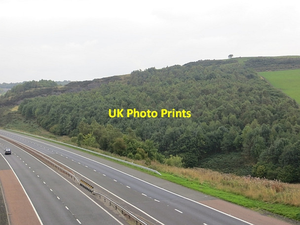 Photo 6"x4" M90 near Glenfarg Duncrievie c2013