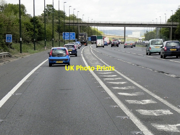 Photo 6"x4" M20 at Junction 3 Addington\/TQ6559 c2013