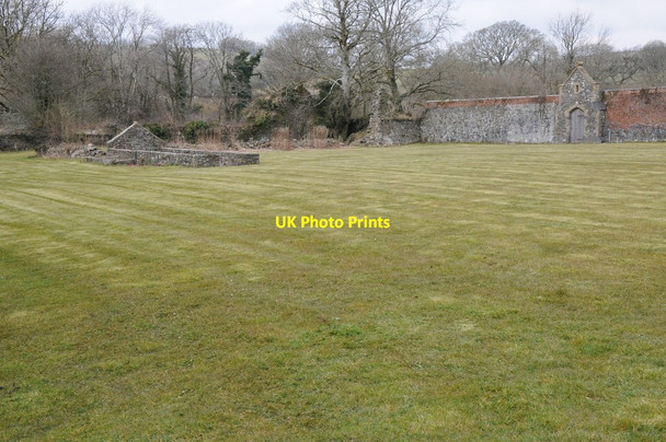 Photo 6"x4" Remains of Whitland Abbey Cwmfelin Boeth c2013