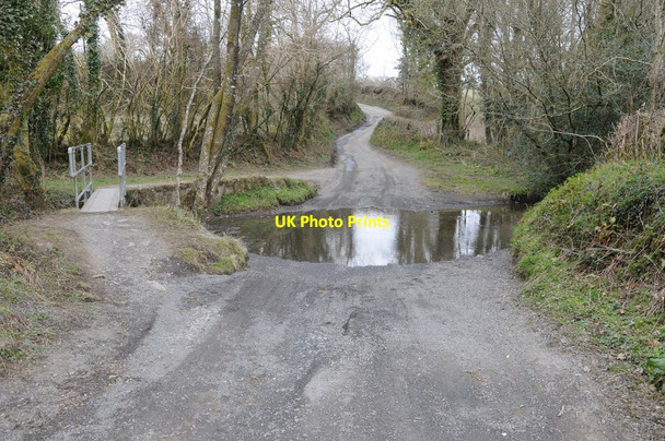 Photo 6"x4" Ford on Afon Gronw Cwmfelin Boeth c2013