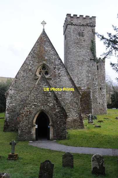 Photo 6"x4" Llawhaden church Llawhaden c2013