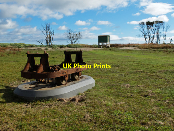 Photo 6"x4" Wartime relics Powie Burn c2013