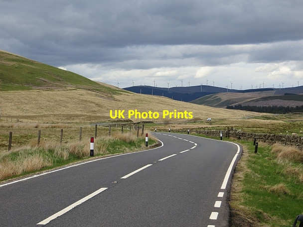 Photo 6"x4" A702, Over Fingland Potrail Water c2013