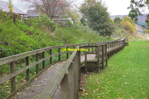 Photo 6"x4" Boardwalk, Walkerburn Walkerburn c2013