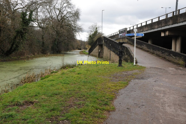 Photo 6"x4" Crindau Bridge Newport\/Casnewydd c2013