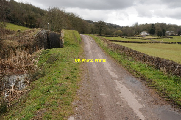 Photo 6"x4" Towpath on the Monmouthshire and Brecon Canal Newport\/Casnewydd c2013