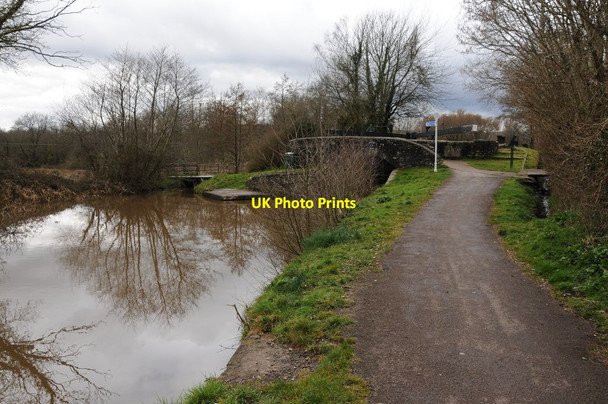 Photo 6"x4" Monmouthshire and Brecon Canal near Crindau Park Newport\/Casnewydd c2013