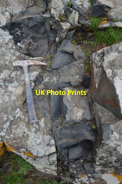 Photo 6"x4" Devonian Metabasites Poniou c2013