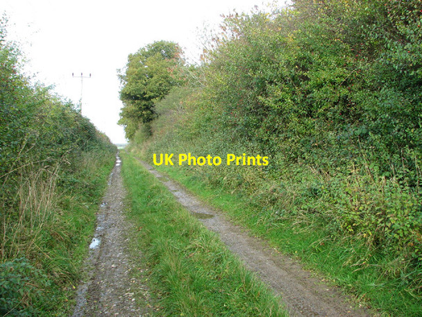 Photo 6"x4" Approach to Spa Lane from Spink's Lane Corpusty c2013