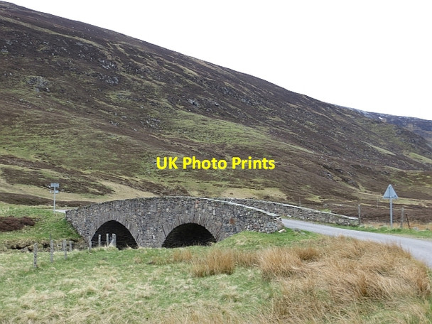 Photo 6"x4" Bridge, Glen Clunie Tomintoul\/NO1490 c2013