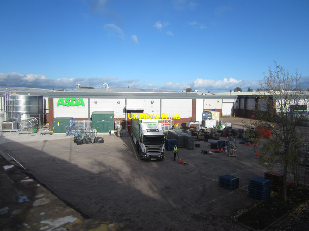 Photo 6"x4" Supermarket service yard, St Nicholas Gate Retail Park, Carlisle Carlisle c2013