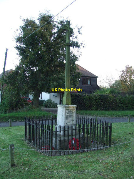 Photo 6"x4" War Memorial Little Horkesley c2013