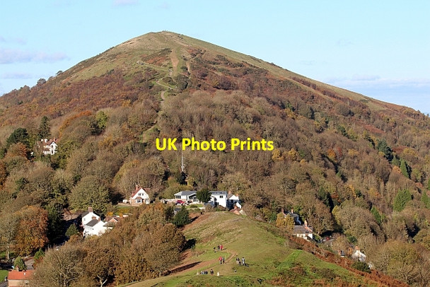Photo 6"x4" The houses of the Wyche Cutting, Malvern Upper Colwall c2013