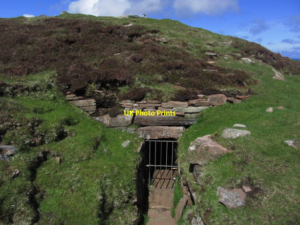 Photo 6"x4" Eday; Vinquoy Hill Chambered Cairn Calfsound c2013