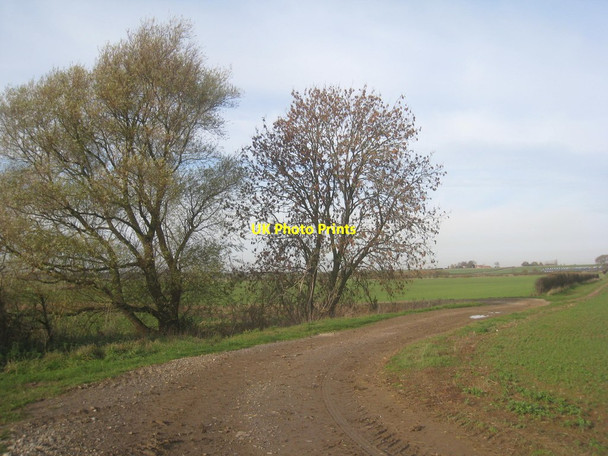 Photo 6"x4" Bend in the track Blyborough c2013