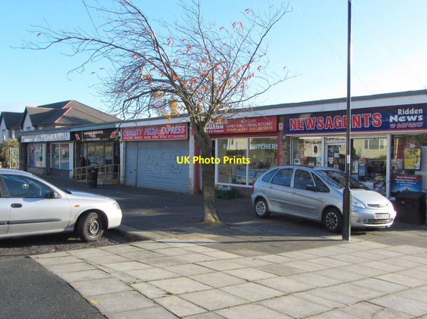 Photo 6"x4" Shops on Broomy Hill Road, Throckley Ryton\/NZ1564 c2013