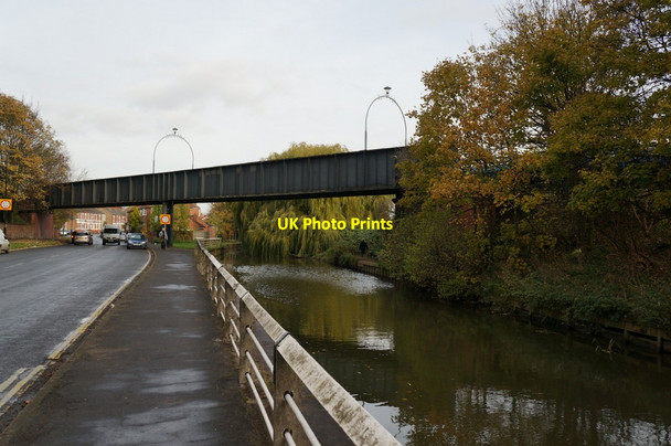 Photo 6"x4" The River Foss alongside Huntington Road, York York\/SE5951 c2013