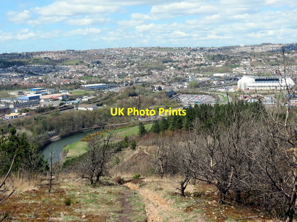 Photo 6"x4" Mynydd Cilfai \/ Kilvey Hill Swansea\/Abertawe c2013