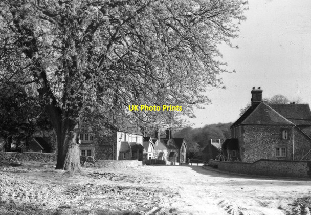 Photo 6"x4" Stanmer Village, Brighton Stanmer c1951