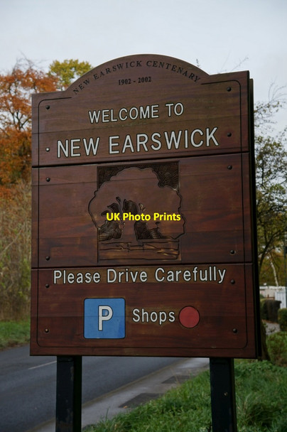 Photo 6"x4" Welcome to New Earswick, York New Earswick c2013