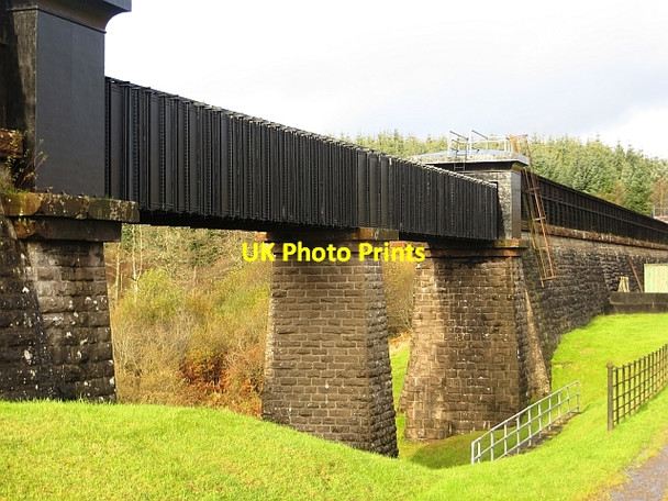 Photo 6"x4" Corrie Aqueduct Dalmary c2013