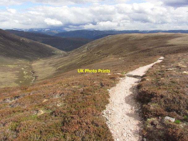 Photo 6"x4" Path on An Diollaid, S of Beinn a' Bhuird Carn Allt n\u00e0 Beinne c2013