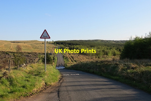 Photo 6"x4" Ford on the Tak-ma-doon road High Banton c2013